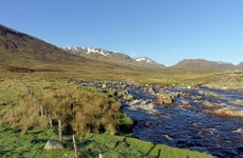 spey in spate scotland