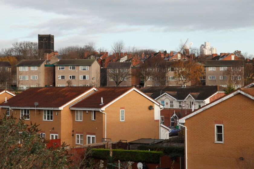 Social and private housing in Sneinton, Nottingham, England, U.K.