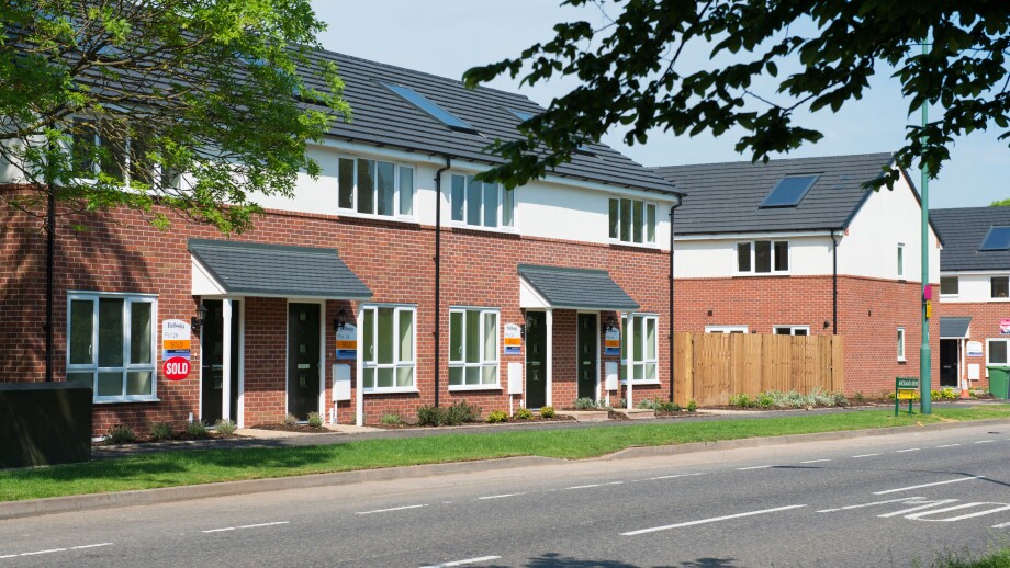 Housing in North Solihull.