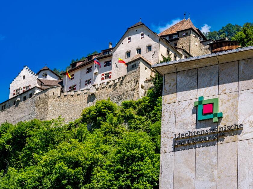 Bank building of Liechtensteinische Landesbank, Principality of Liechtenstein