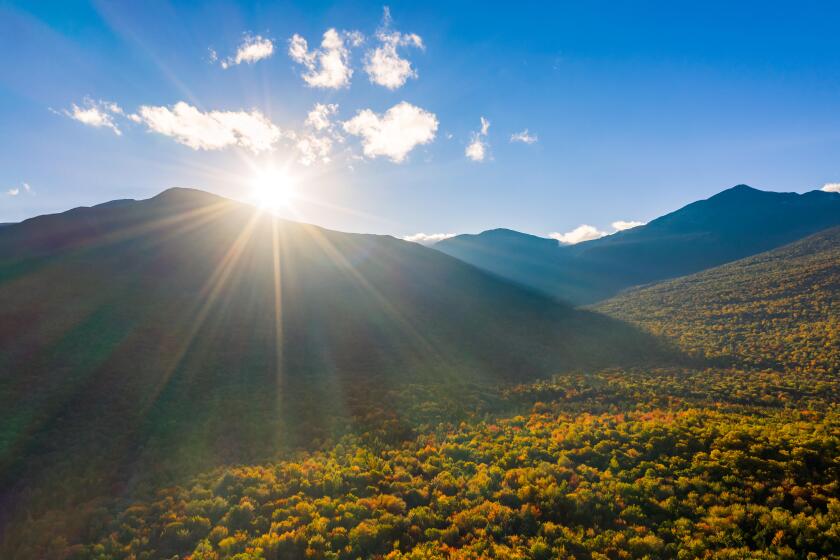 Sunset at Mount Washington, New Hampshire