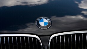 A BMW dealership in suburban Maryland. 