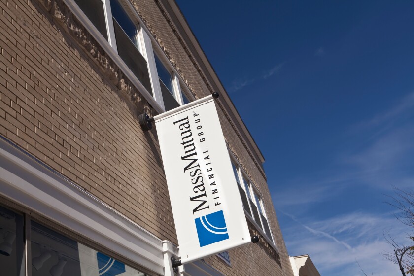 A MassMutual Financial Group branch is pictured in Pittsfield, Massachusetts