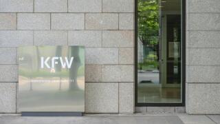 Kreditanstalt fur Wiederaufbau, Hauptsitz, Zentrale, PalmengartenstraBe, Frankfurt am Main, Hessen, Deutschland *** Kreditanstalt fur Wiederaufbau, Head Office, Headquarters, Palmengartenstrasse, Frankfurt am Main, Hesse, Germany