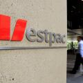 People walk past the headquarters of Westpac in Sydney, Australia, Wednesday, May 4, 2011. Westpac Banking Corp., one of Australia's largest lenders, said that its first-half profit rose 38 percent as bad debt charges fell. (AP Photo/Rick Rycroft)