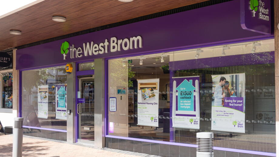 The West Bromwich Building Society, The Parade, Sutton Coldfield, West Midlands, England, United Kingdom