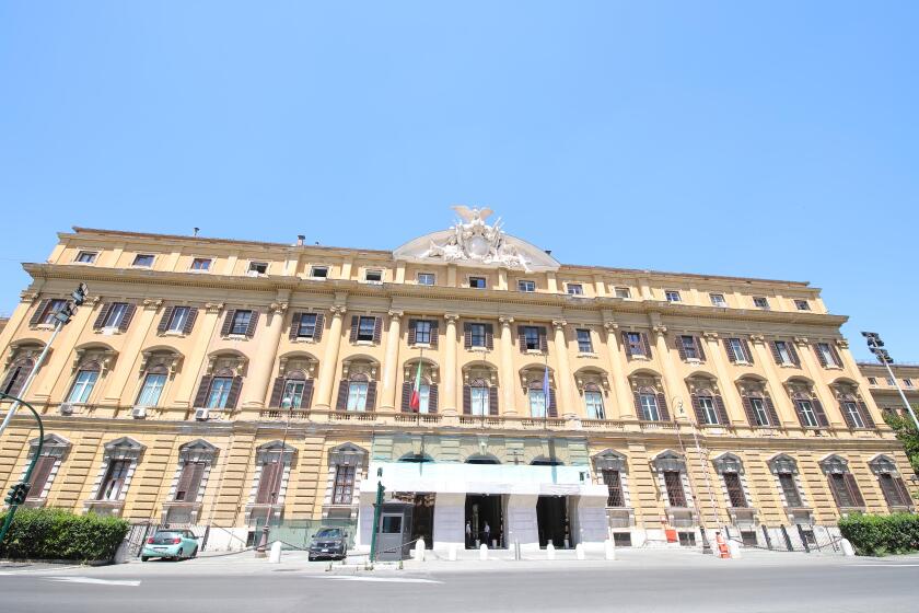 Ministry of Finance office building Rome Italy
