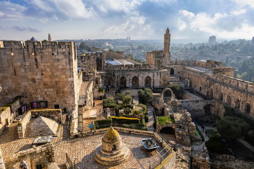 Tower of David, Jerusalem Citadel, in the Old City of Jerusalem, Israel