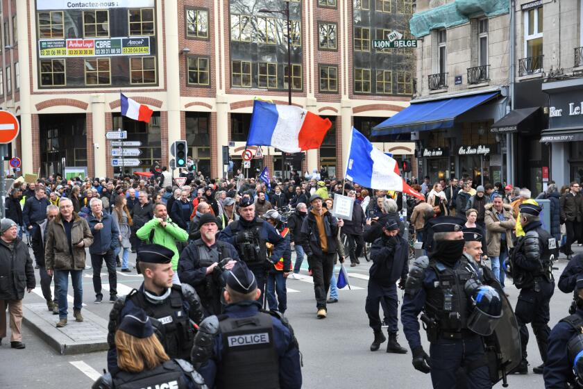 Lille,France,23th March,2023.Massive protesting across France against the pension reforms.
The age of retirement is planned to go up from age 62 to 64