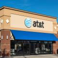 AT&T store exterior.