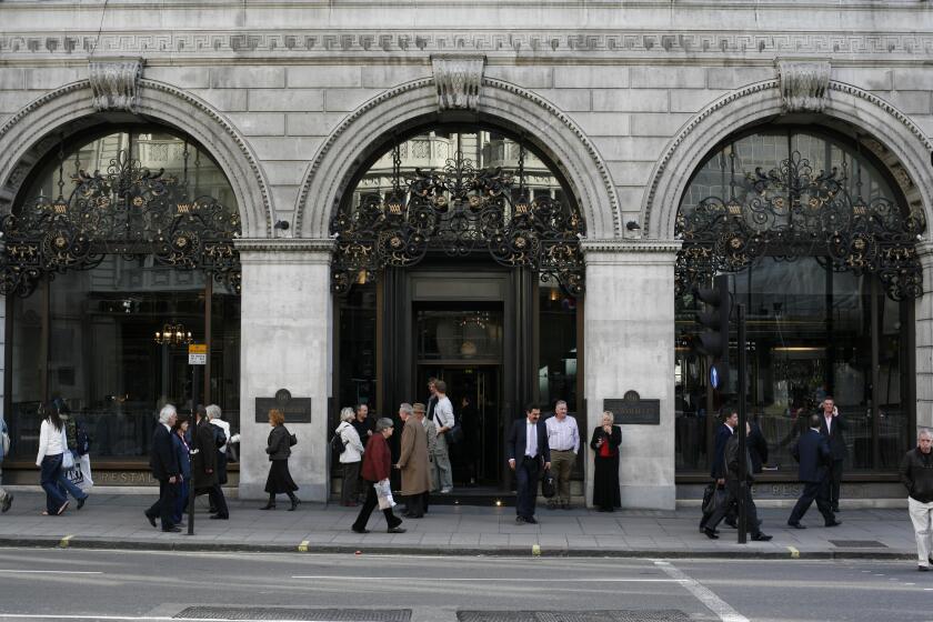 The Wolseley on Piccadilly, a favourite haunt of Mayfair based hedge fund and private equity managers.