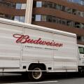 Budweiser beer delivery truck - USA