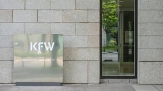 Kreditanstalt fur Wiederaufbau, Hauptsitz, Zentrale, PalmengartenstraBe, Frankfurt am Main, Hessen, Deutschland *** Kreditanstalt fur Wiederaufbau, Head Office, Headquarters, Palmengartenstrasse, Frankfurt am Main, Hesse, Germany