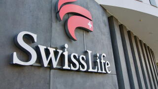 St. Gallen, Switzerland - 14th April 2021 : Swiss Life logo. Swiss Life is the largest insurance company of Switzerland and one of Europe?s leading co