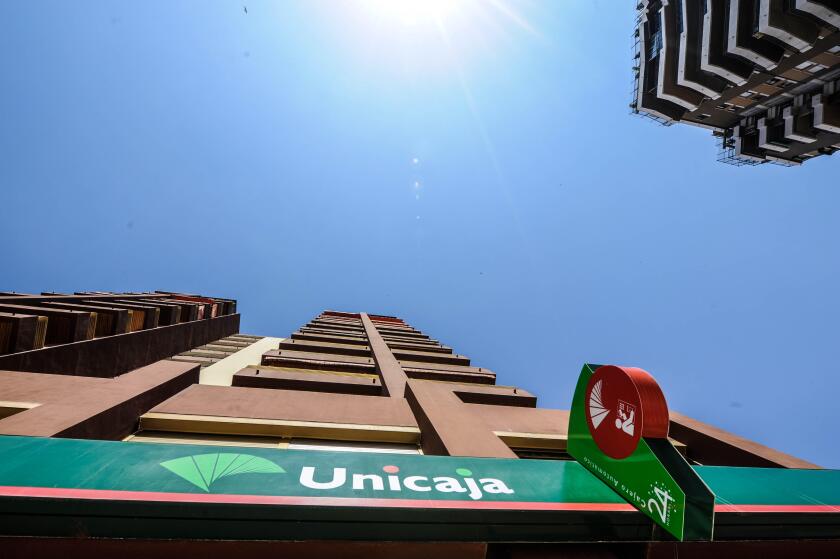Unicaja Bank, Spain, Malaga.