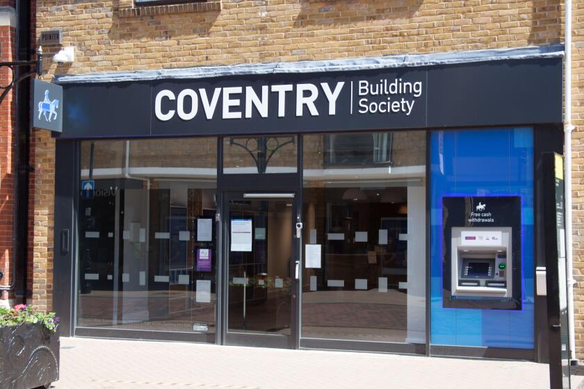 The Coventry Building Society in Bicester in the UK
