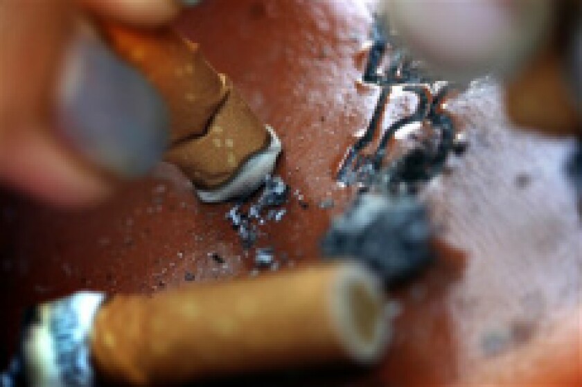 cigarette stub