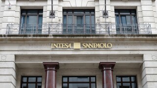 Banca Intesa Sanpaolo, Queen Street, City of London, London, UK