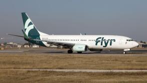 A Flyr Boeing 737-800 just landed at Verona Villafranca (airport) carrying some skiers to run the Marcialonga race. Flyr AS is a Norwegian low-cost passenger airline. Headquartered in Oslo