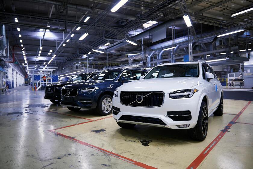 Volvo Car Factory in Torslanda, Gothenburg