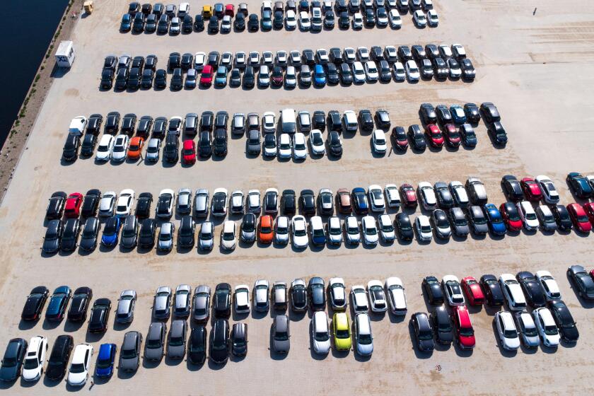 Veghel, Netherlands. 21st June, 2025. VEGHEL, NETHERLANDS - JUNE 21: A parking lot of Ayvens, the biggest lease company for cars in the Netherlands, where over 50.000 cars per year will be handled, on June 21, 2025 in Veghel, Netherlands. (Photo by Joris V