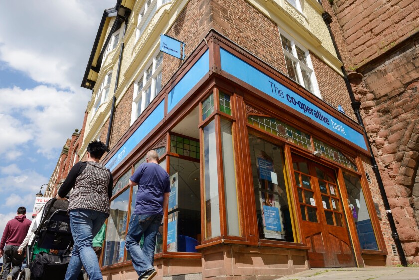 Co-Operative bank branch in Chester