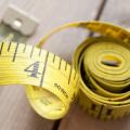 Close up of a tape measure