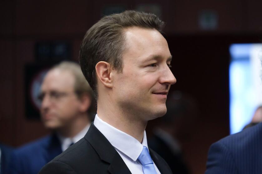Austria's finance minister, Gernot Blümel