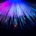 Internet technology fiber optic background