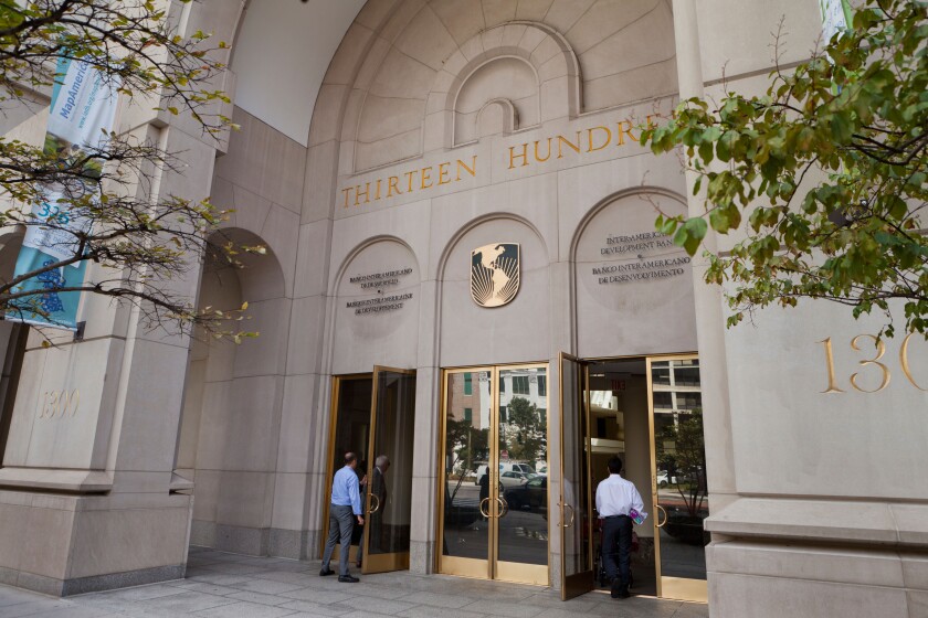 Inter-American Development Bank building - Washington, DC, USA