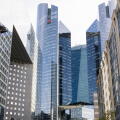 Paris La Defense - Business and financial district of Paris, La Defense. France, Europe.