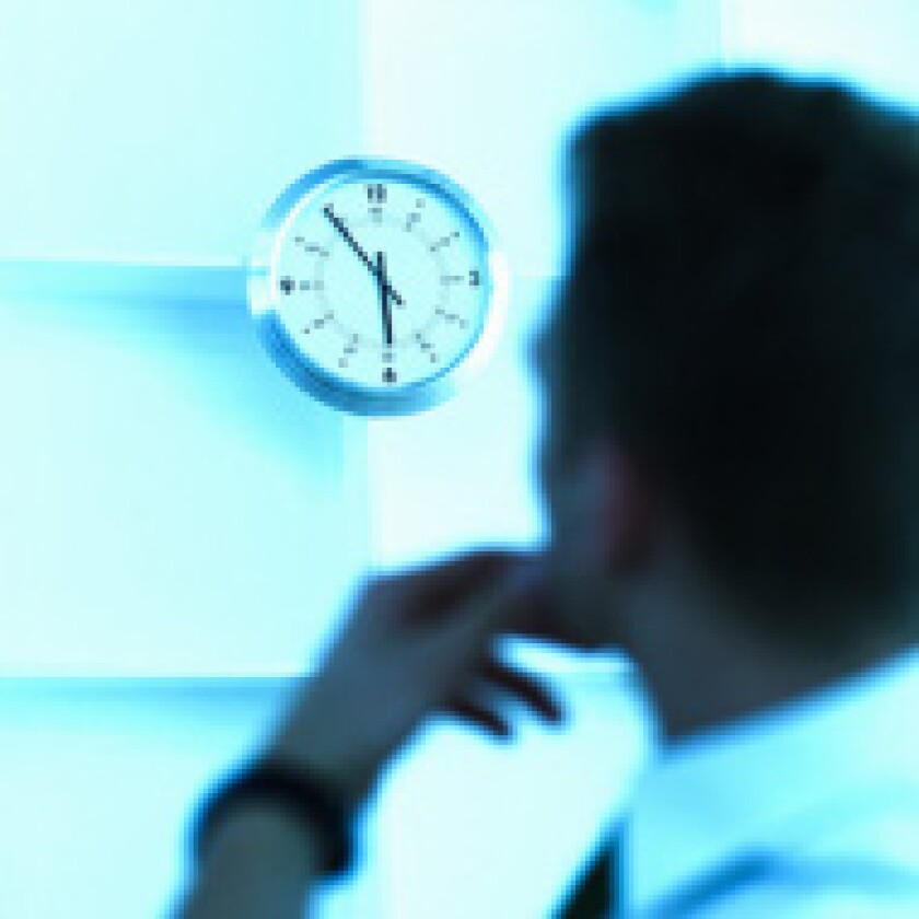 Clock watching