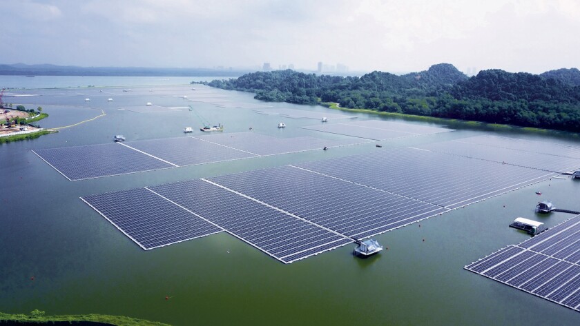 Semcorb engeh Floating Solar Farm, Singapore