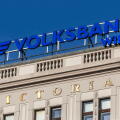 Volksbank Wien logo, sign, Vienna, Austria