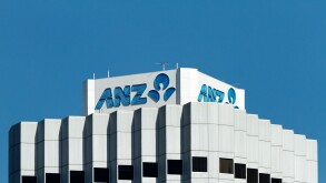 ANZ bank sign