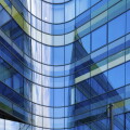 Helsinki, Finland. August 28 2025. the facade of a modern building in the city centre