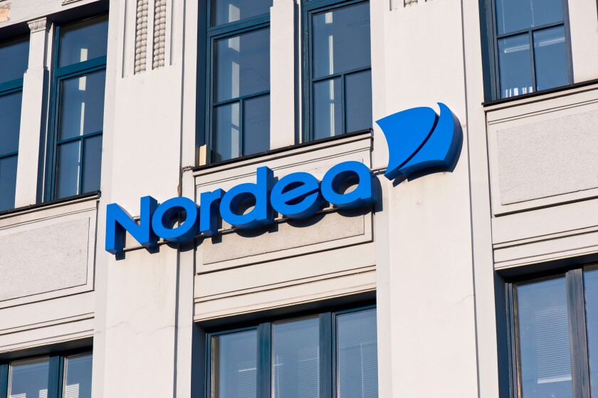 NORDEA Bank Vilnius Lithuania. Image shot 2009. Exact date unknown.