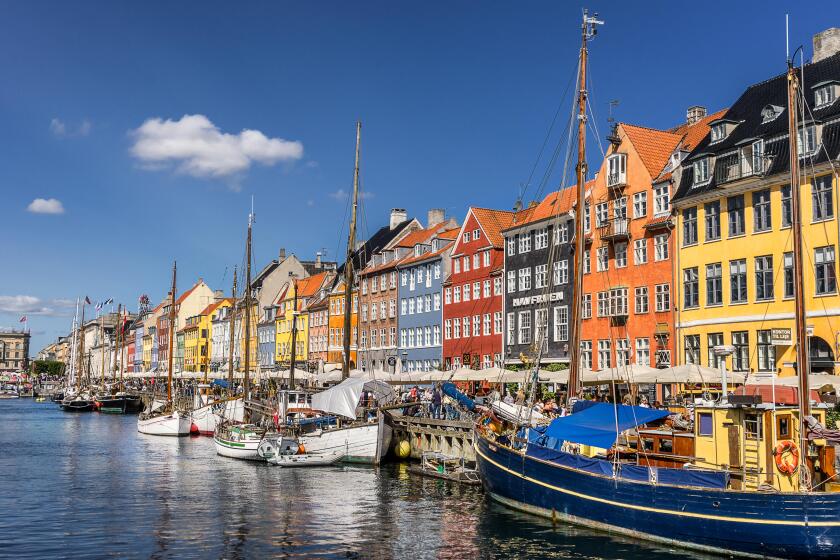 Nyhaven inner harbour in Copenhagen