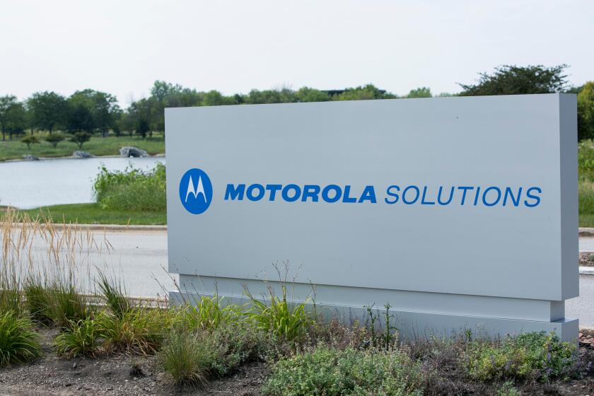 The headquarters of Motorola Solutions in Schaumburg, Illinois.