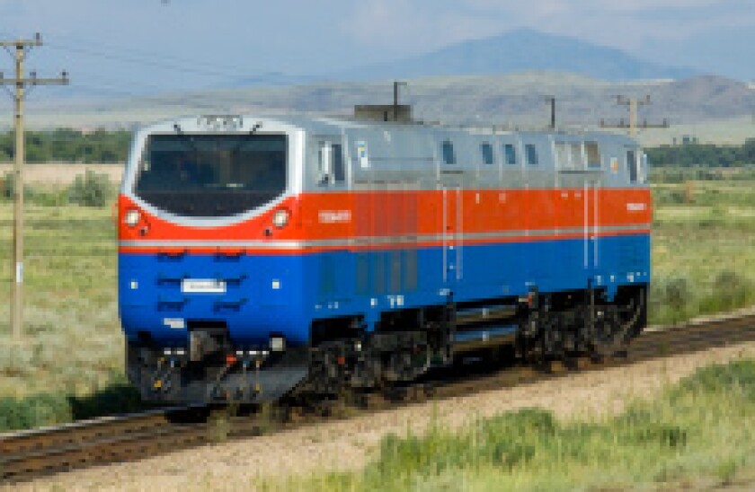 Kazakh Train TE33A