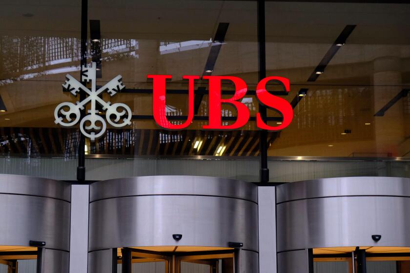 London, UK. 20th March, 2023. The external view of the UBS headquarters in Liverpool Street. It was announced the Swiss banking giant was set to acquire rival Credit Suisse in an emergency deal aimed at calming the financial markets. Credit: Eleventh Hour
