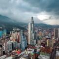 Bogota Skyline during Sunset, Colombia