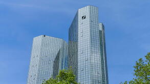 Deutsche Bank, Zentrale, Deutsche Bank Towers, Taunusanlage, Frankfurt am Main, Hessen, Deutschland