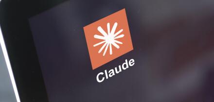 Claude Ai by Anthropic AI on a screen phone.