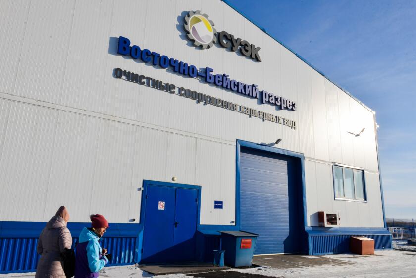 Russia. 17th Jan, 2020. KHAKASSIA, RUSSIA - JANUARY 17, 2020: A pit water treatment facility at the Vostochno-Beisky opencast coal mine, one of the youngest coal mining enterprises of the Siberian Coal Energy Company in Khakassia, launched in 1993. In 201