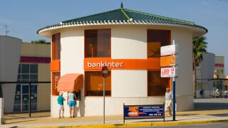 A Branch Of Bankinter La Marina Spain