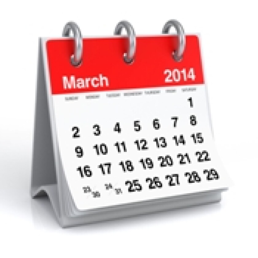 March 2014