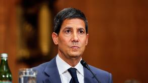 Washington, DC, USA. 21st Apr, 2026. Former Federal Reserve Governor Kevin Warsh, United States President Donald J Trump's nominee to be the next Chair of the Federal Reserve replacing Jerome H Powell, testifies before US Senate Committee on Banking, Hous