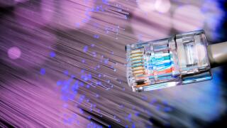Fibre broadband, glass fibre