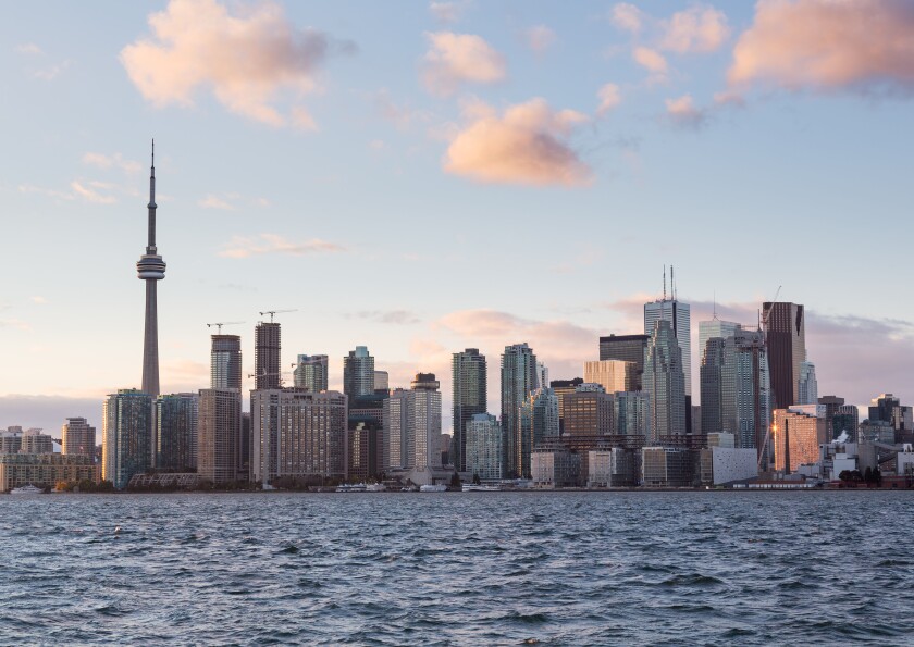 Toronto skyline, Canada